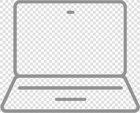 Booking   Laptop Icon Line  HD Png DownloadTransparent PNG