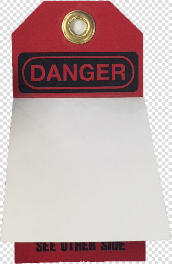 A Clear Overlay Protects Writing On The Tag From Dirt    Danger Close  HD Png DownloadTransparent PNG