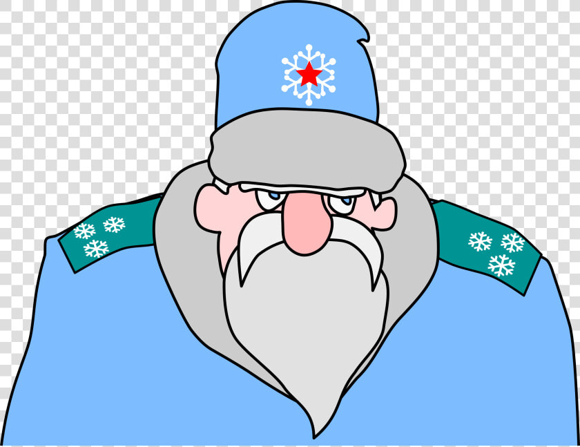 Russian Military Santa Claus   Russian Male Clipart  HD Png DownloadTransparent PNG