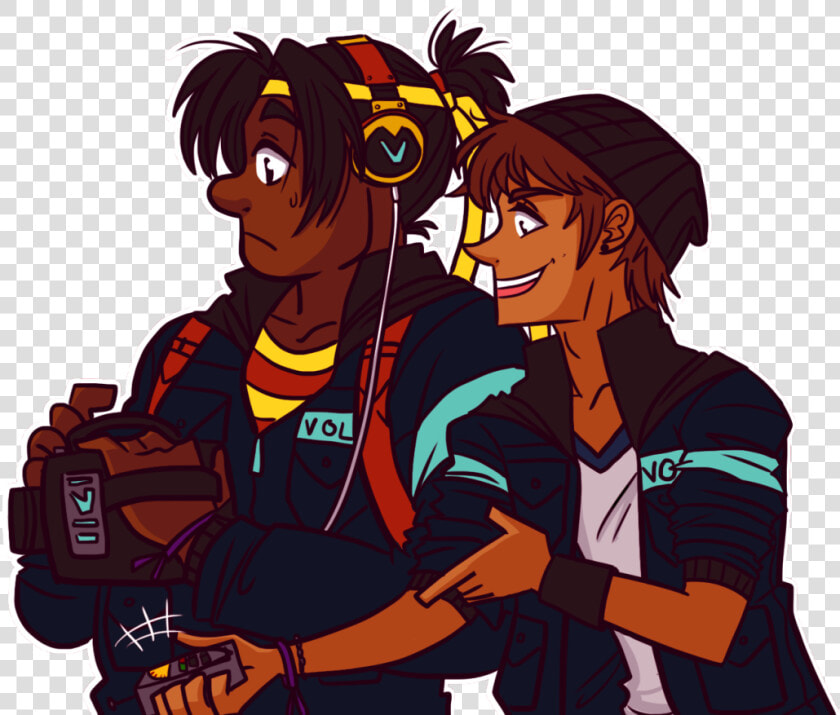 Lance And Hunk Were Super Into Researching The Loch   Ghost Hunter Drawing  HD Png DownloadTransparent PNG