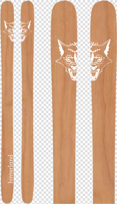 Wood Direwolf Ski   Ski Binding  HD Png DownloadTransparent PNG