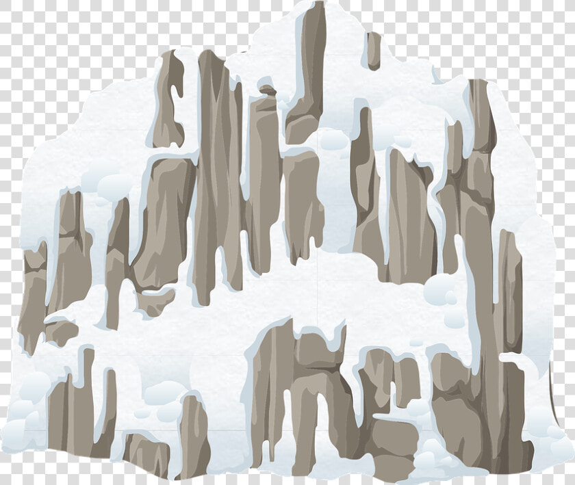 Mountains  Rock  Snow  Frozen  Cold  Winter  Outdoor   Snowy Mountain Draw Png  Transparent PngTransparent PNG