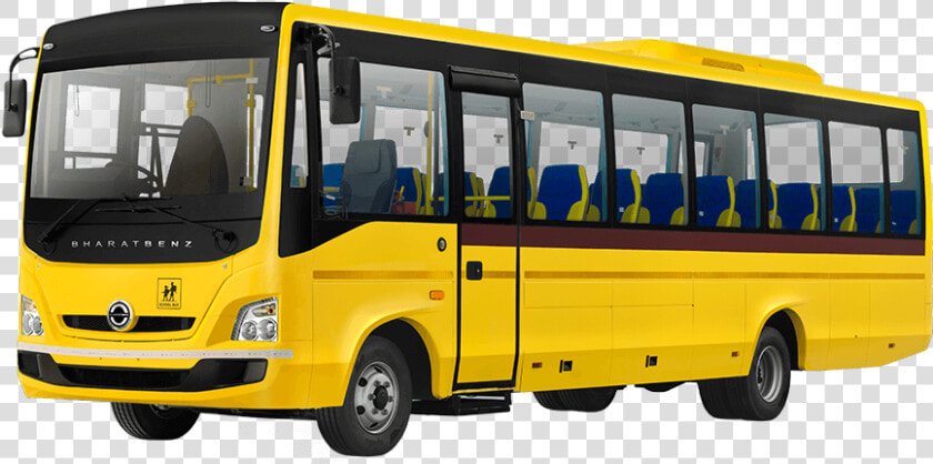 Bharatbenz School Bus  HD Png DownloadTransparent PNG