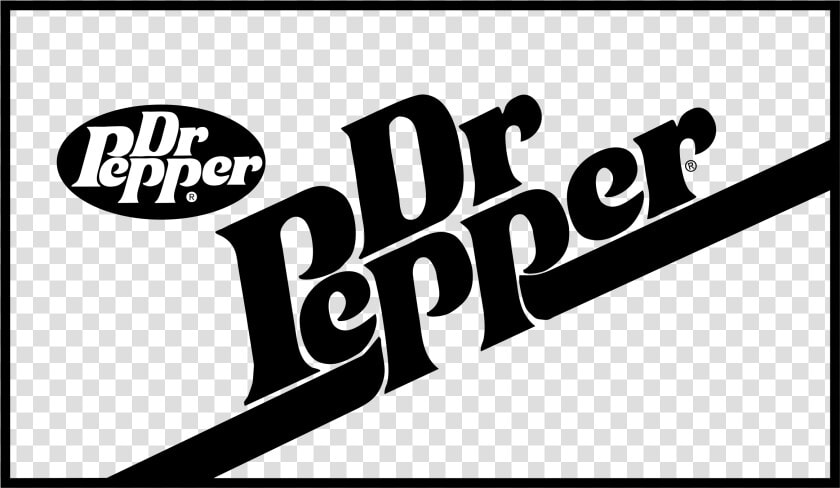 Transparent Dr Pepper Logo Png   Black And White Diet Dr Pepper Logo  Png DownloadTransparent PNG