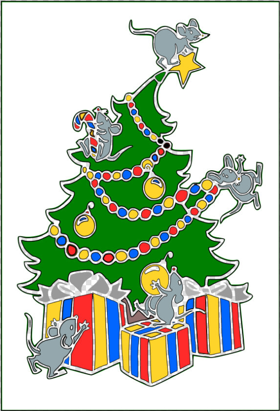 Colombia Navidad Arbol Svg Clip Arts   Bandera De Colombia En Navidad  HD Png DownloadTransparent PNG