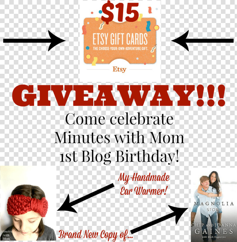 1 Year Birthday Giveaway   Poster  HD Png DownloadTransparent PNG