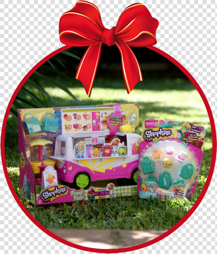 Shopkins Food Fair Glitzi Ice Cream Truck Playset Clipart   Gift Wrapping  HD Png DownloadTransparent PNG