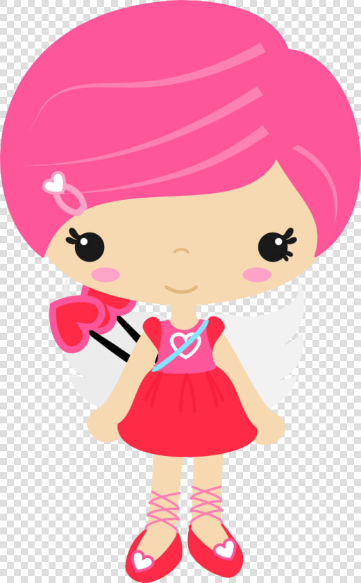 Cute Clipart ❤ Niña Cupido   Cupido Niña  HD Png DownloadTransparent PNG