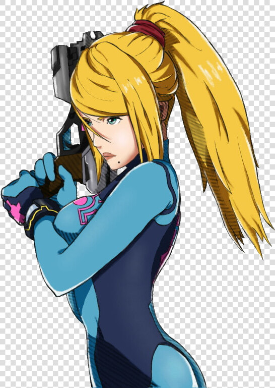 Zero Suit Samus Hair  HD Png DownloadTransparent PNG