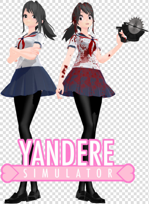 Ask And Dare Ayano Aishi   Yandere Simulator Mmd Yandere Chan  HD Png DownloadTransparent PNG