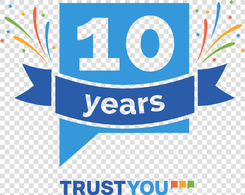 Ty 10 Years Full Color   10 Years Anniversary  HD Png DownloadTransparent PNG