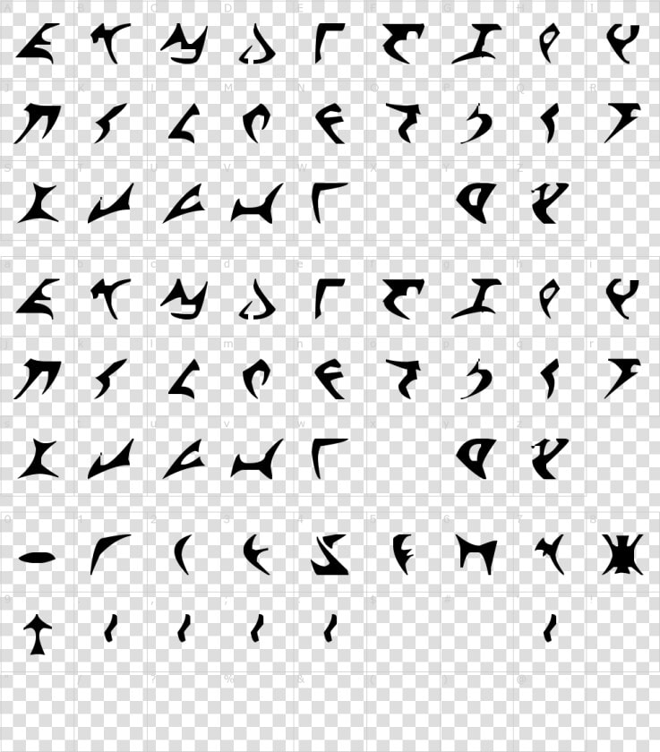 Transparent Klingon Png   Klingon Font  Png DownloadTransparent PNG