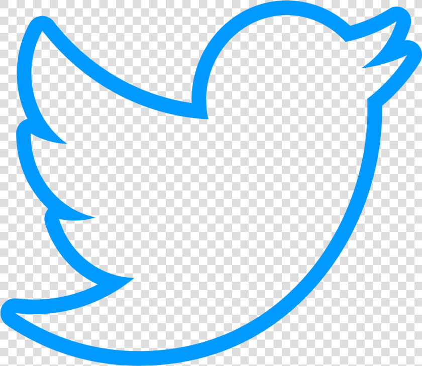 Edtechteacher Bird Blue Twitterbirdoutlineblue   White Twitter Bird Transparent  HD Png DownloadTransparent PNG