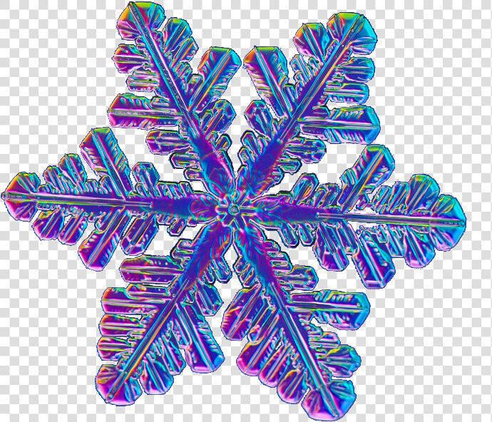 Trippy rainbow Snowflake    This Was Requested Ion   Trippy Snowflake  HD Png DownloadTransparent PNG