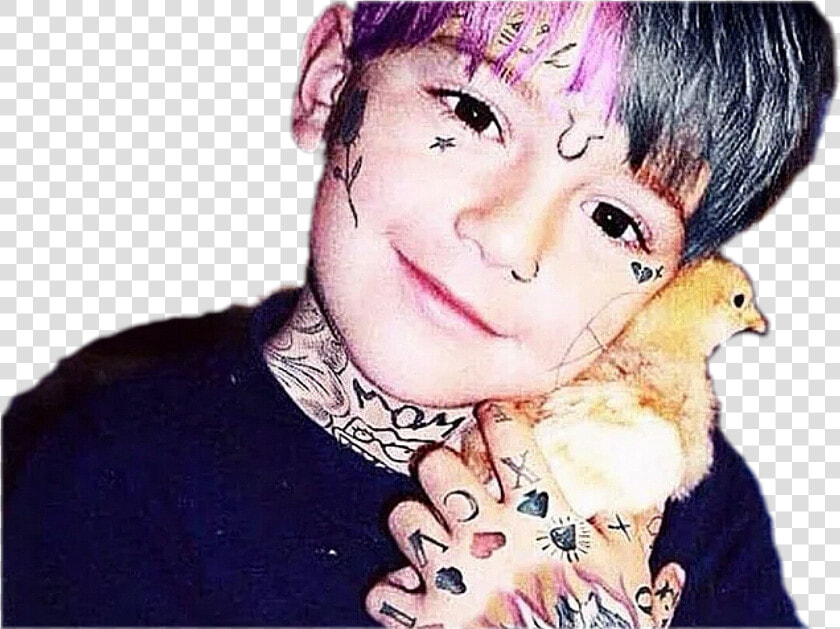 Sticker Other Lil Peep Enfant Tatouages Tatoo Poussin   Emo Lil Peep Aesthetic  HD Png DownloadTransparent PNG