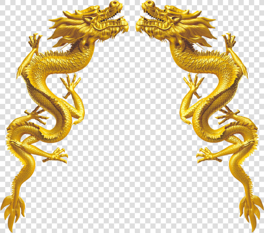 Golden Chinese Dragon Download Hq Png Clipart   Gold Chinese Dragon Png  Transparent PngTransparent PNG