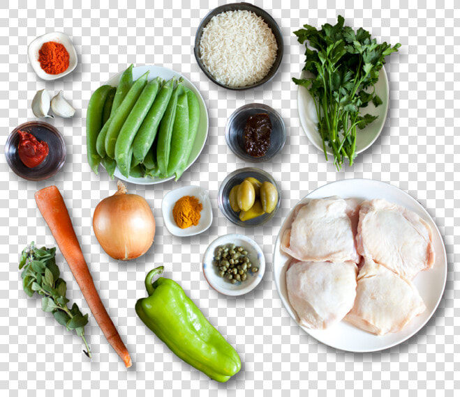 Arroz Con Pollo   Ingredients For Arroz Con Pollo  HD Png DownloadTransparent PNG