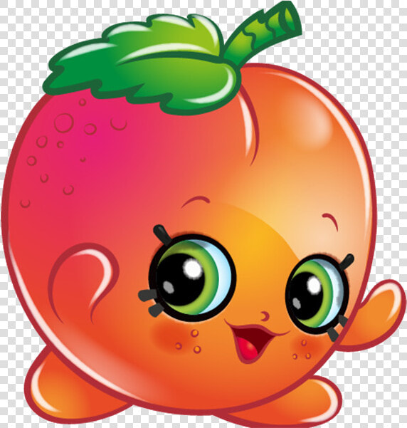 Shopkins Apricot Fruit Clip Art Transparent Png   Shopkins Character  Png DownloadTransparent PNG