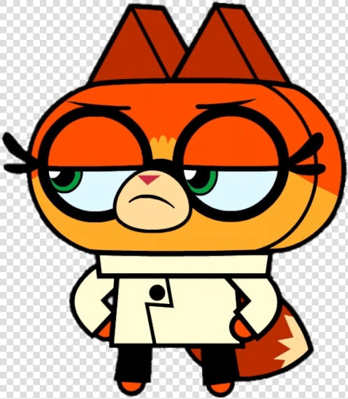 Fox Annoyed   Dr Fox From Unikitty  HD Png DownloadTransparent PNG