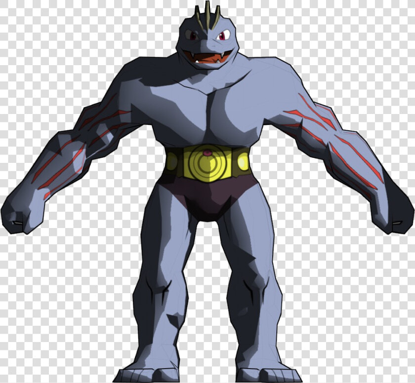 Machoke   Cartoon  HD Png DownloadTransparent PNG