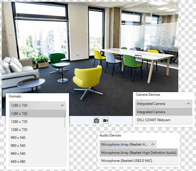 Telerik Ui For Wpf Webcam   Interior Design  HD Png DownloadTransparent PNG