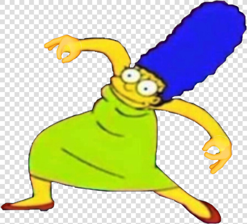 Got Em marge Krumping Meme   Marge Simpson Meme Png  Transparent PngTransparent PNG