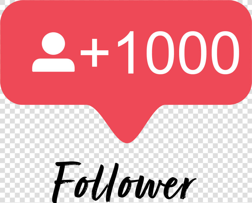 1 000 Instagram Followers  HD Png DownloadTransparent PNG