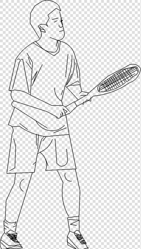 Soft Tennis   Line Tennis Player  HD Png DownloadTransparent PNG