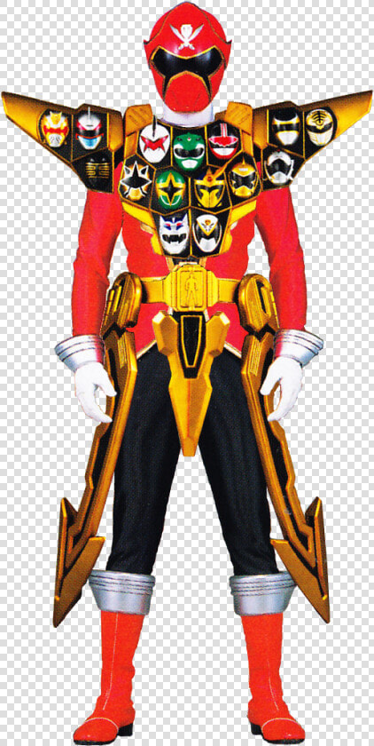 Risultati Immagini Per Gokai Red Gold Mode   Power Rangers Super Mega Gold  HD Png DownloadTransparent PNG