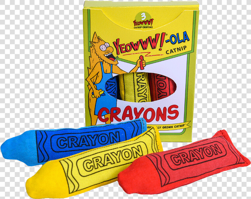 Yeowww Catnip Crayons  HD Png DownloadTransparent PNG