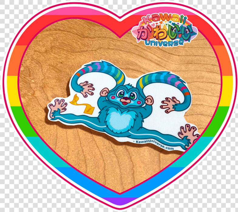 Kawaii Universe Cute Alto Clef Slow Loris Sticker Pic  HD Png DownloadTransparent PNG