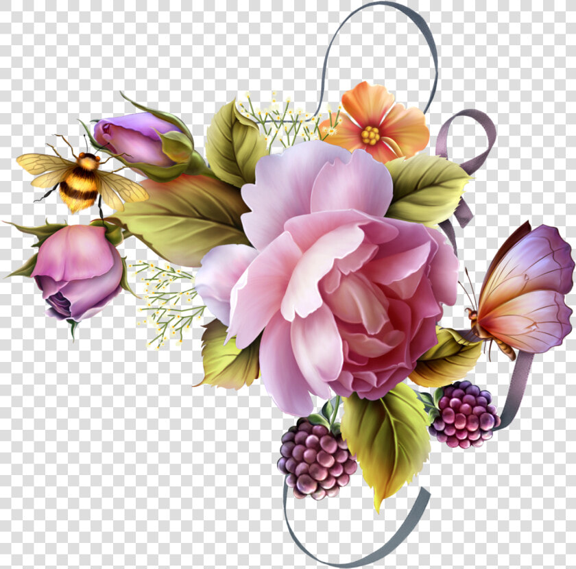 English Roses Photo Corners  Borders And Frames  English   Happy Mothers Day Fantasy  HD Png DownloadTransparent PNG