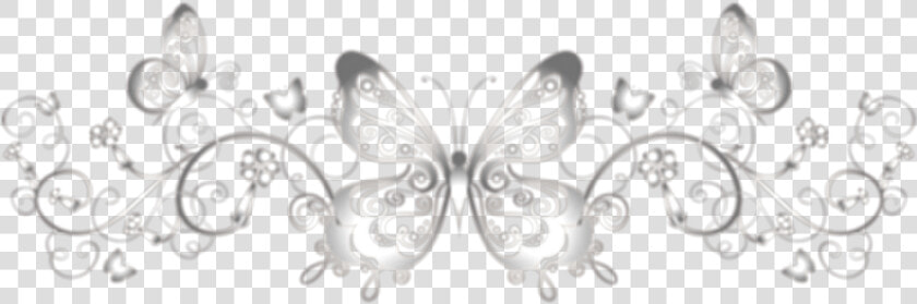  silver  butterfly  decoration  elegant  elegante  decoración   Tiara  HD Png DownloadTransparent PNG