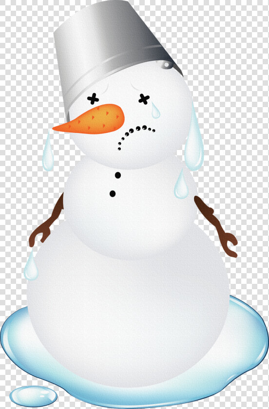 Snowman Melting Clip Art   Snowman  HD Png DownloadTransparent PNG