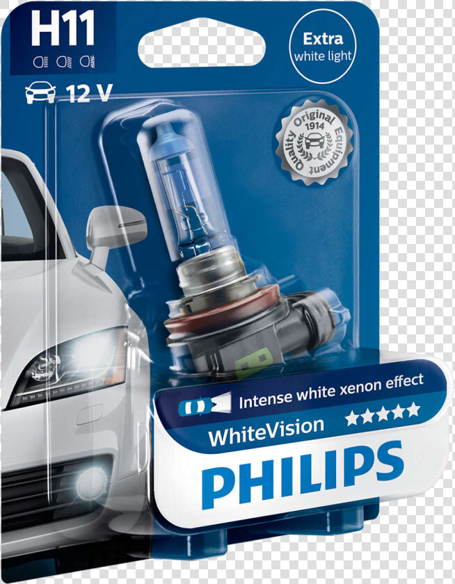 Philips Whitevision H11   H11 Xenon Effect  HD Png DownloadTransparent PNG