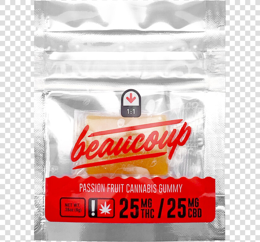 Beaucoup Edibles Candy Passion Fruit Gummy   Lager  HD Png DownloadTransparent PNG