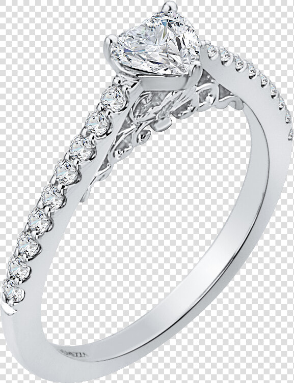 Heart Diamond Engagement Ring   Png Download   Engagement Ring  Transparent PngTransparent PNG