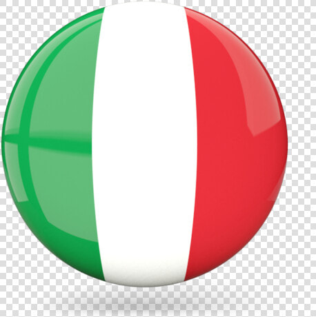 Glossy Round Icon   Italy Flag Round Icon  HD Png DownloadTransparent PNG