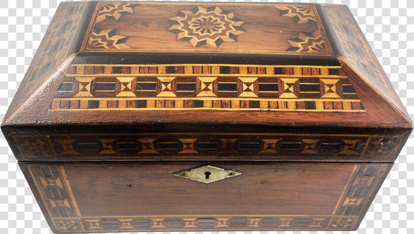 Antique Russian Marquetry Jewelry Treasure Box   Marquetry Jewelry Box Antique  HD Png DownloadTransparent PNG