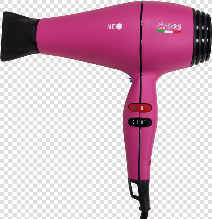 Ceriotti Neo Fuchsia Blow Dryer   Vs Sassoon 3q  HD Png DownloadTransparent PNG