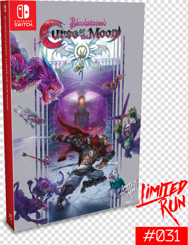 Bloodstained Curse Of The Moon Physical  HD Png DownloadTransparent PNG