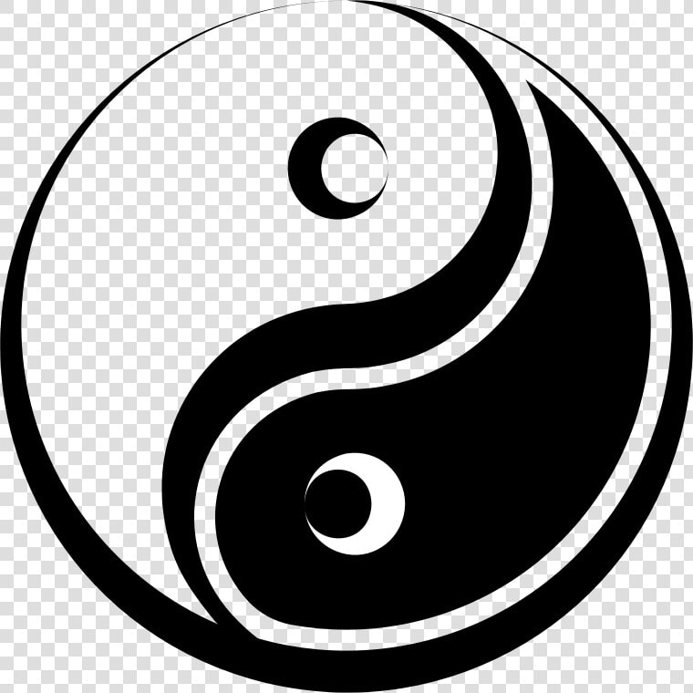 Download Free Png Stylized Yin Yang Symbol   Yin And Yang Symbol Png  Transparent PngTransparent PNG