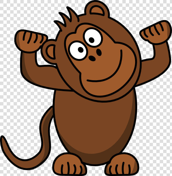 Mono Svg Clip Arts   Brown Monkey Clipart  HD Png DownloadTransparent PNG