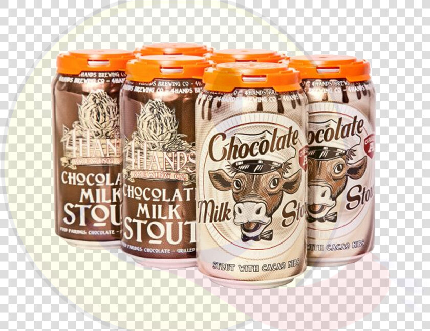 4 Hands Chocolate Milk Stout   Chocolate Milk Stout   4 Hands Brewing Co   HD Png DownloadTransparent PNG