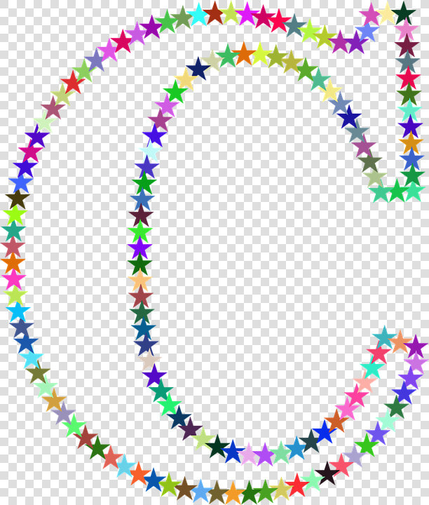 Stars  Colorful  Prismatic  Chromatic  Rainbow   Letras Vetorial De Estrelas  HD Png DownloadTransparent PNG