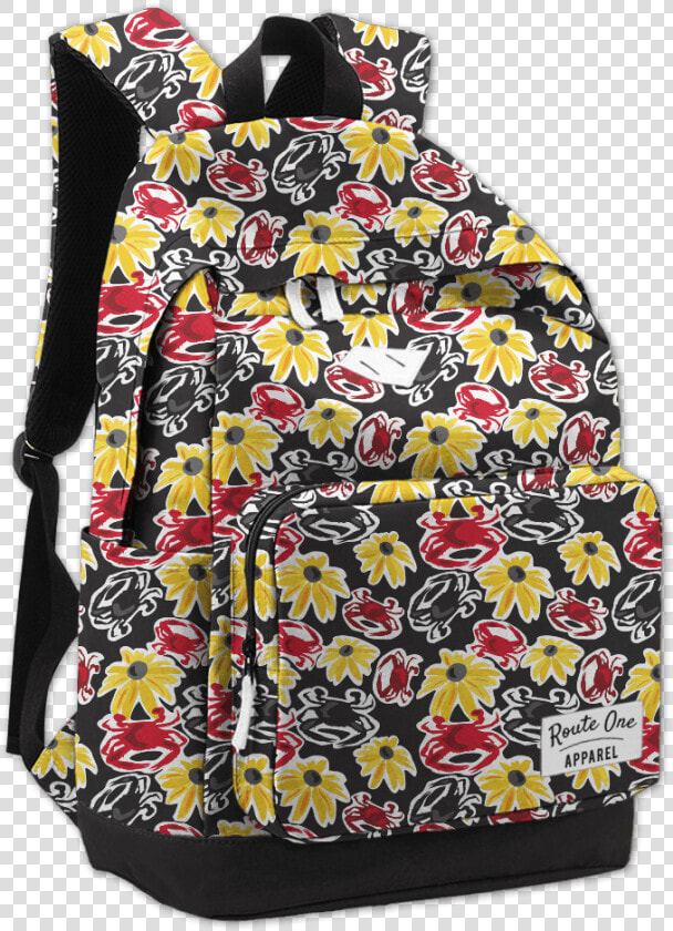 Black Pennington Crab  amp  Black Eyed Susan   Book Bag   Day Dress  HD Png DownloadTransparent PNG