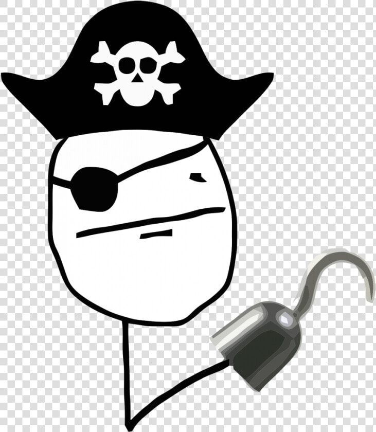 Pirate Poker Face  Hd Png Download   Png Download   Pirate Poker Face Meme  Transparent PngTransparent PNG