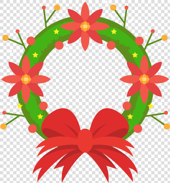 Wreath Silhouette Clip Art   Guirnalda Navidad Vector Png  Transparent PngTransparent PNG