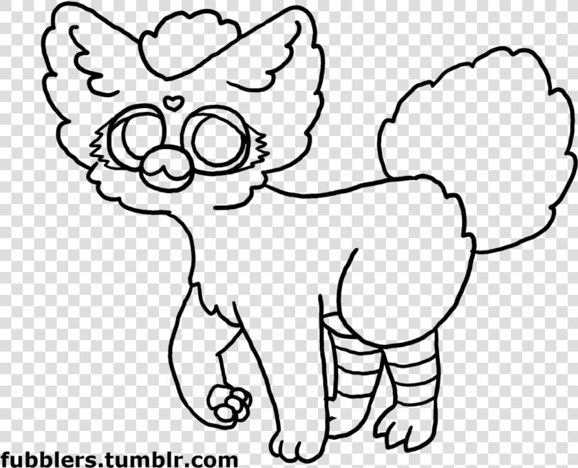 Transparent Furby Png   Line Art  Png DownloadTransparent PNG