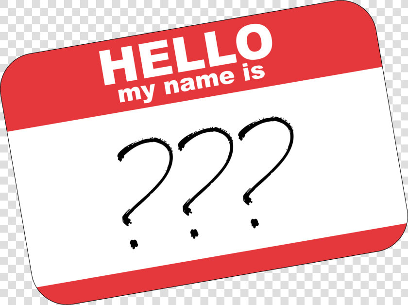 Clown Name Tag   Hello My Name  HD Png DownloadTransparent PNG